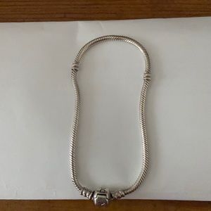 Pandora silver bracelet size 8 inches